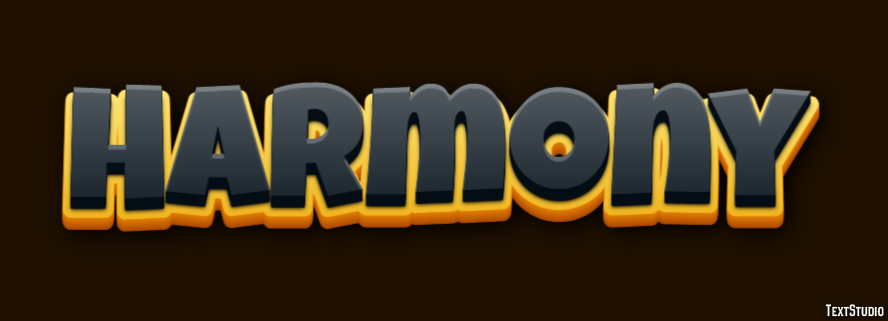Harmony Efekt tekstowy