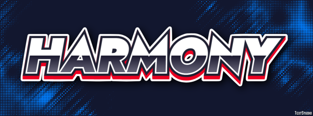Harmony Efekt tekstowy