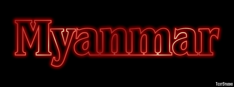 Myanmar Text Effect