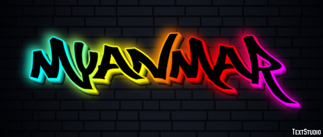 Myanmar Text Effect