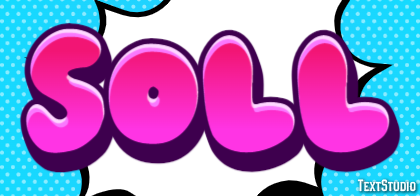 Söll Эффект текста