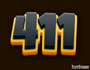 411 Text Effect