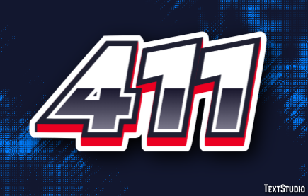 411 Text Effect