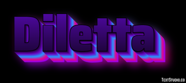 Diletta Text Effect