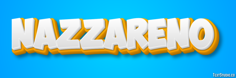 Nazzareno Efecto de Texto