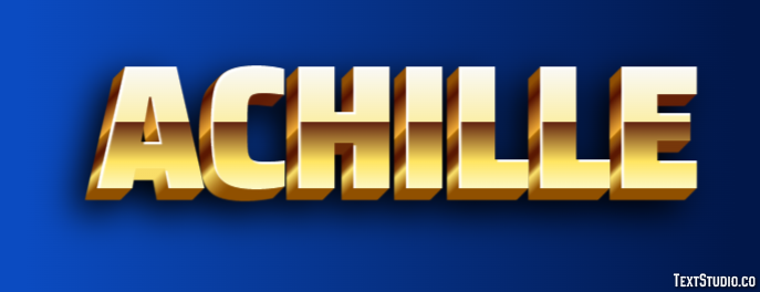 Achille Text Effect