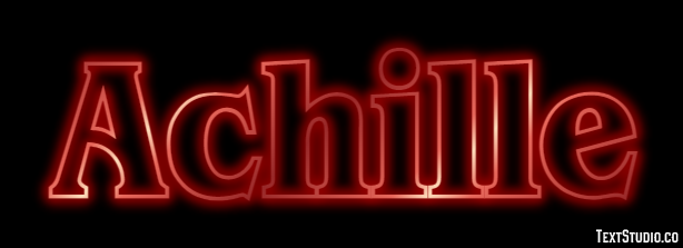 Achille Text Effect
