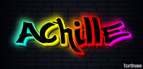 Achille Text Effect