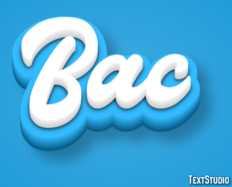 Bac Text Effect