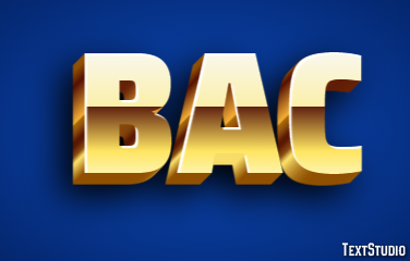 Bac Text Effect