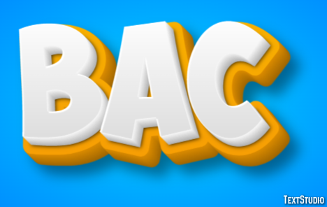 Bac Text Effect