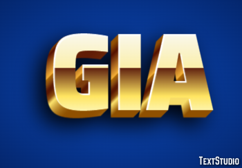 Gia Efekt tekstowy