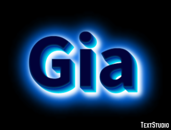 Gia Efekt tekstowy