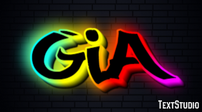 Gia Efekt tekstowy