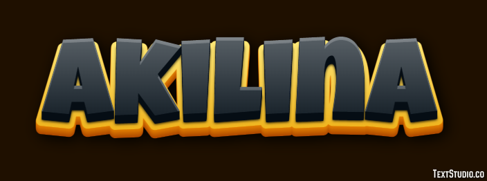 Akilina Эффект текста