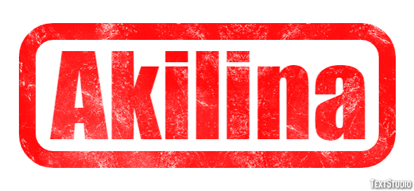 Akilina Текстовый эффект
