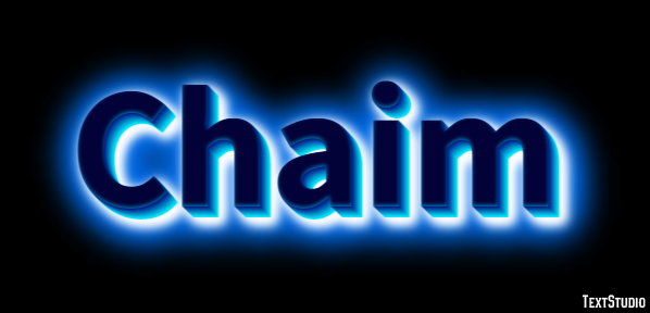 Chaim Text Effect