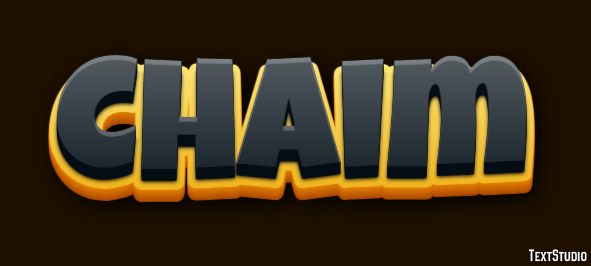 Chaim Texteffekt