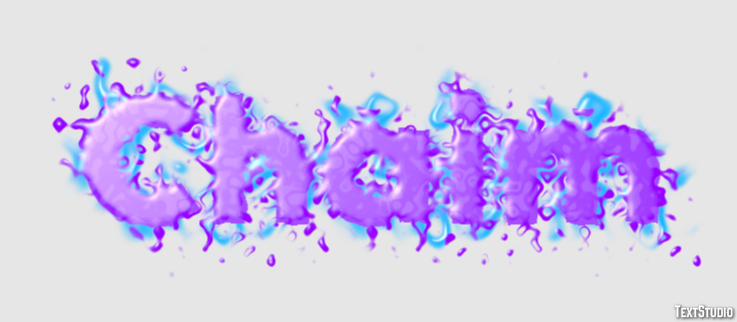 Chaim Text Effect