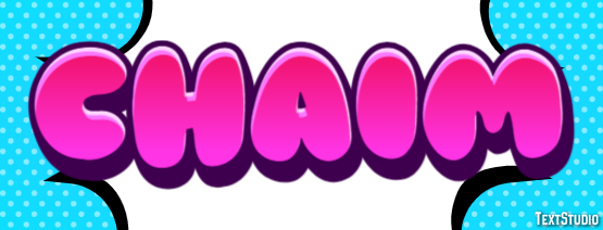 Chaim Efeito de texto