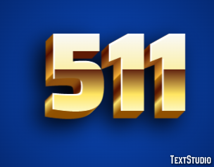 511 Text Effect
