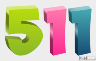 511 Text Effect