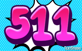 511 Text Effect