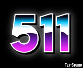 511 Text Effect