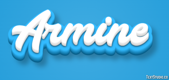 Armine Efecto de Texto