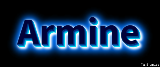 Armine Text effect
