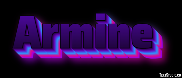 Armine Effetto testo