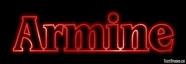 Armine Text effect