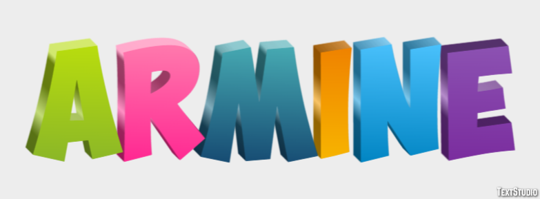 Armine Text effect