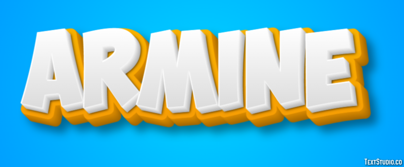 Armine Text effect