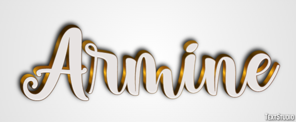 Armine Text effect