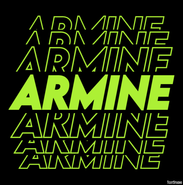Armine Effetto testo