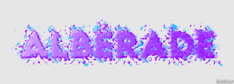 Albérade Text Effect
