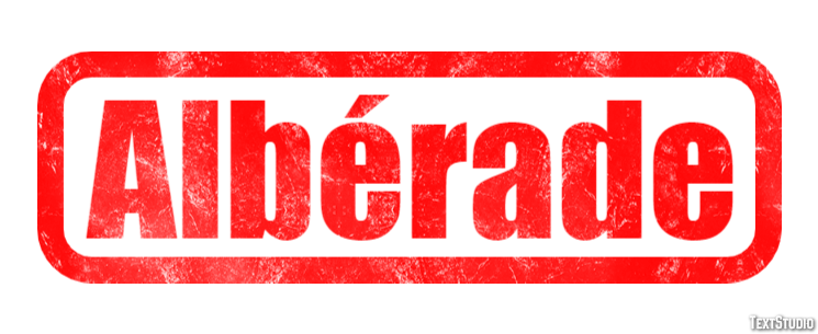 Albérade Text Effect
