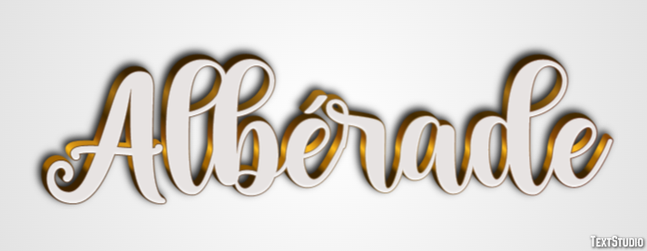 Albérade Effet de Texte