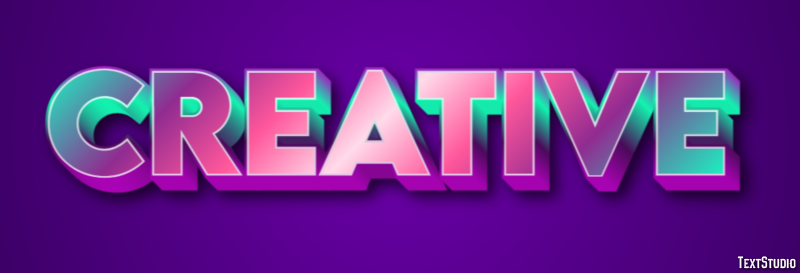 Creative Efekt tekstowy