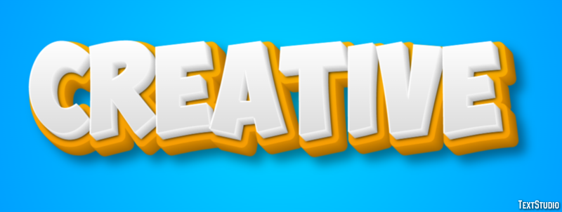 Creative Efekt tekstowy