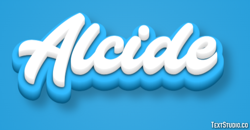 Alcide Effetto testo