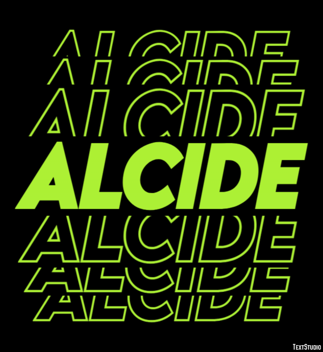 Alcide Effetto testo