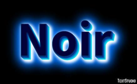 Noir Effet de Texte