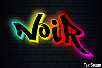 Noir Effet de Texte