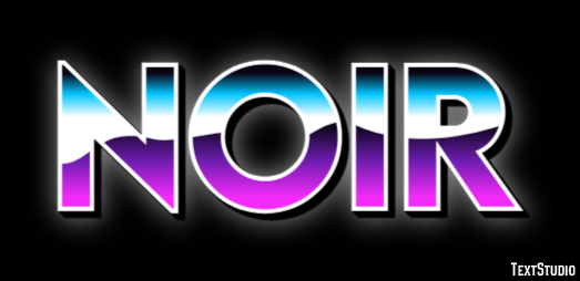 Noir Effet de Texte