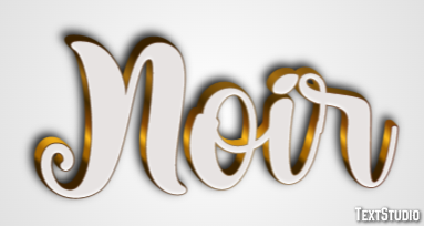 Noir Effet de Texte