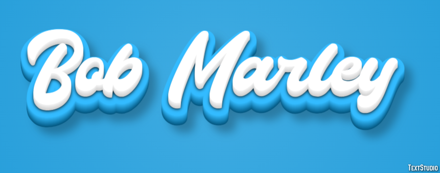 Bob Marley Text effect
