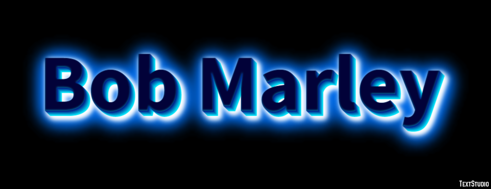 Bob Marley Text Effect
