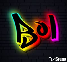 Bol Text effect